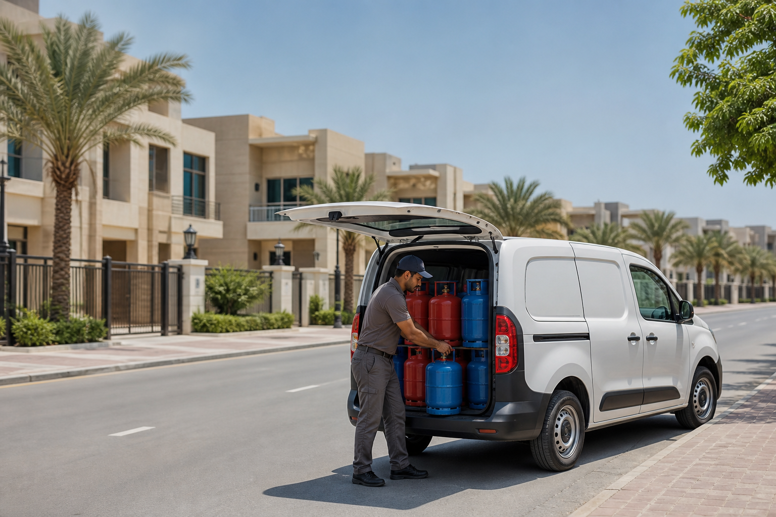 EnergySolutions delivery van in Bahria Town