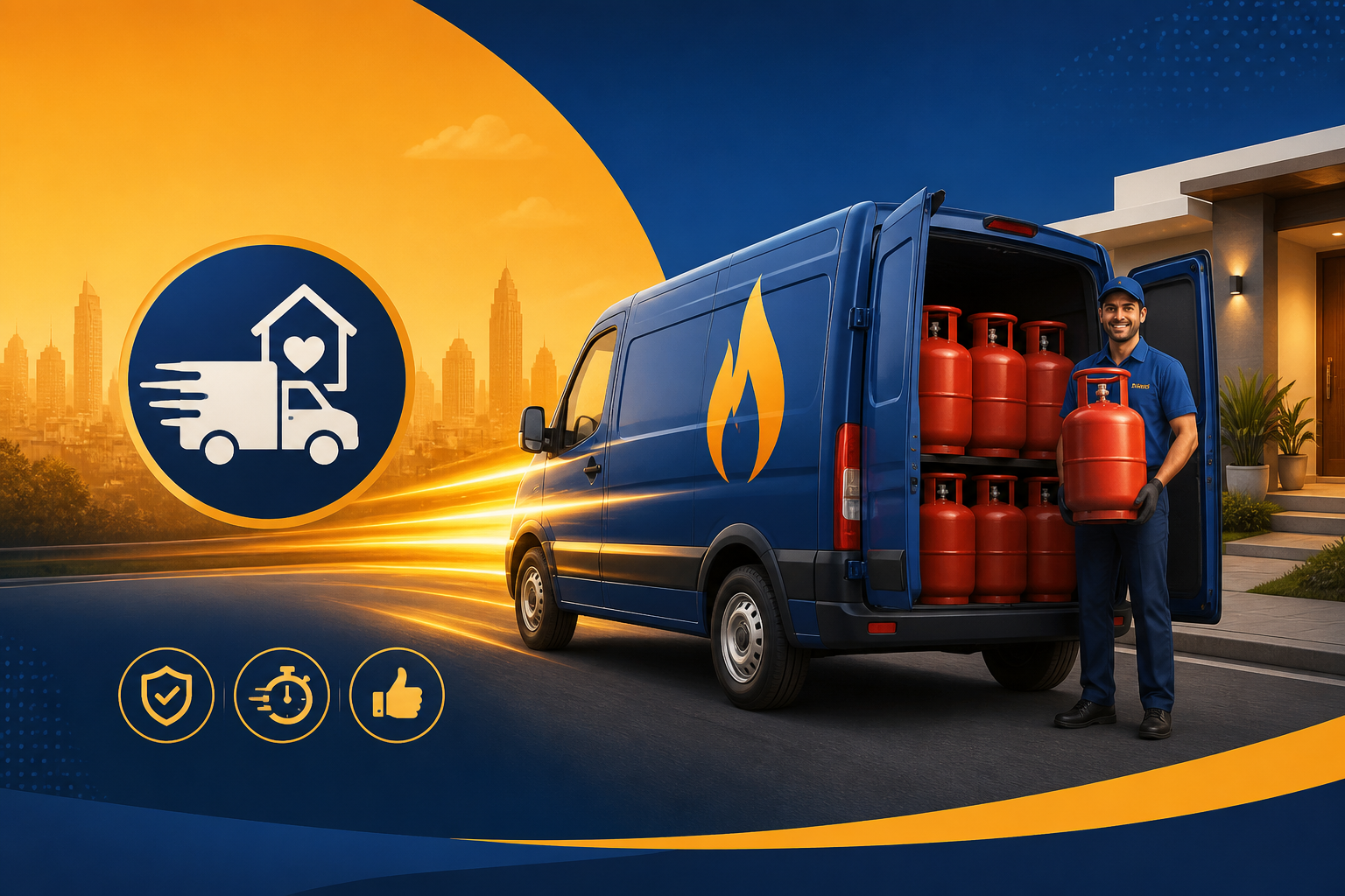 Free LPG delivery service