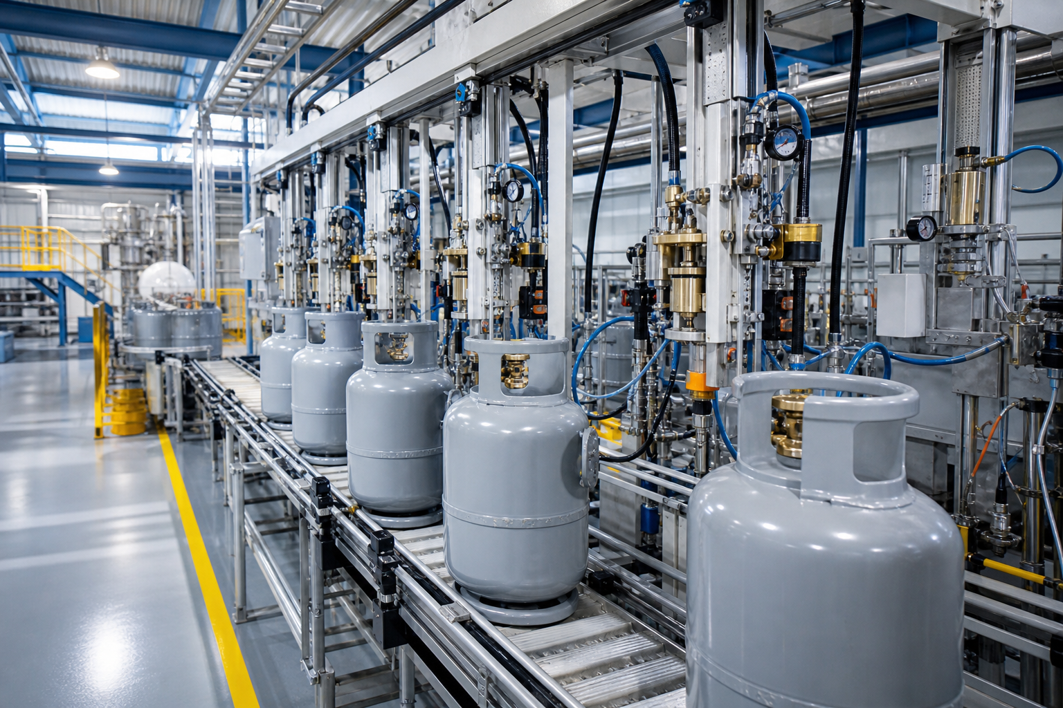 LPG refilling plant